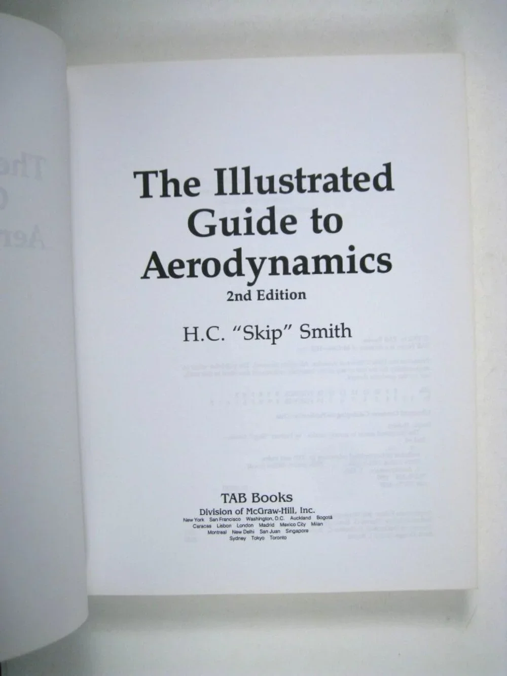 The Illustrated Guide To Aerodynamics By HC Skip Smith 2nd Edition PPB